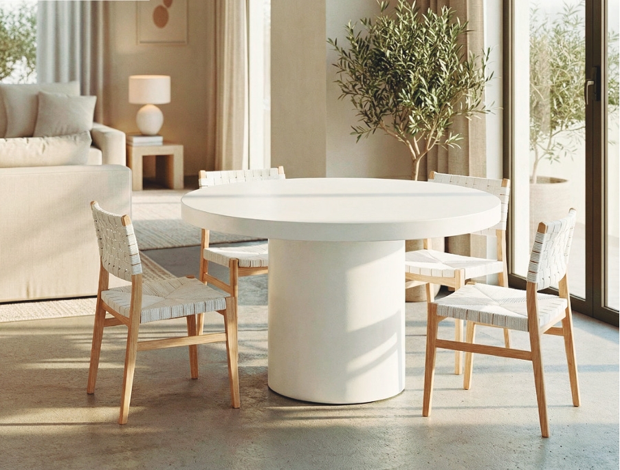 Mesa Comedor Microcemento