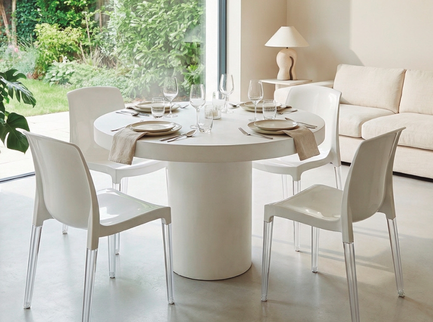 Mesa Comedor Microcemento 