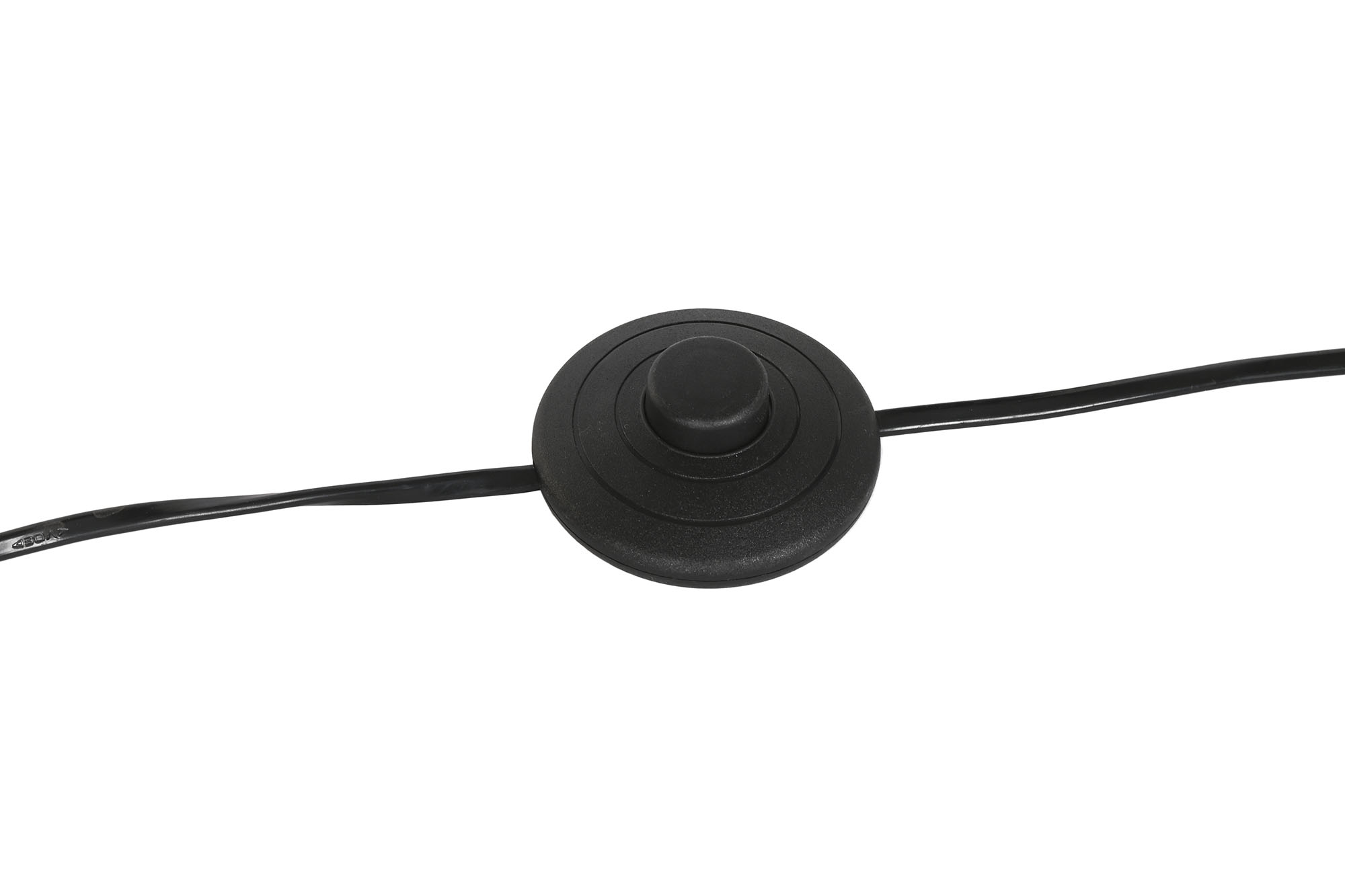 Lámpara pie flexo negro 