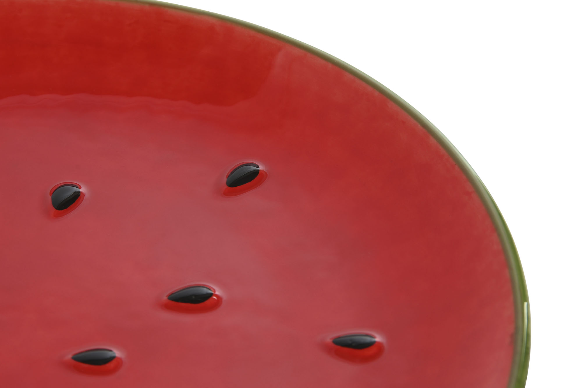 Plato Gres Sandía 22cm 