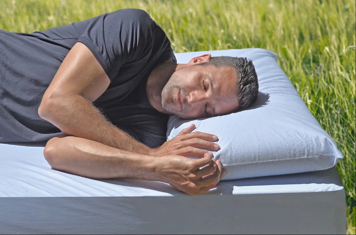 Funda protectora almohada especial personas calurosas. 75cm 