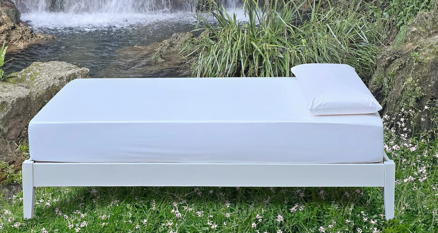 Sábana ajustable Fresca / Impermeable /Antibacteriana de 150x190cm 